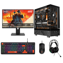 Dragos DRx9906 Ryzen 5 7500X3D 16GB 512GB NVMe 12GB RTX5070 24.5 İnç 200Hz 1ms Oyuncu Oem Paket - 1