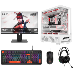 Dragos DRx9910 Ryzen 5 7500X3D 16GB 512GB NVMe 12GB RTX5070 24.5 İnç 300Hz 1ms Oyuncu Oem Paket - 1