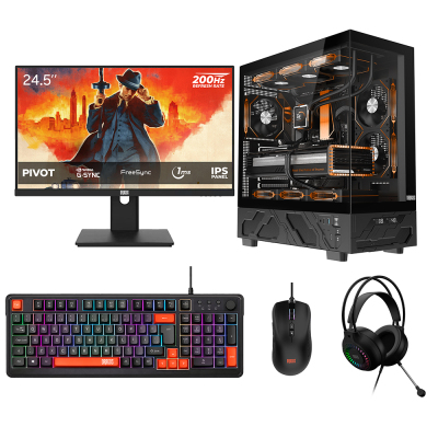 Dragos DRx9942 Ryzen 7 7700 16GB 512GB NVMe 8GB RX 9060 24.5 İnç 200Hz 1ms Oyuncu Oem Paket - 1