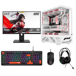 Dragos DRx9963 Ryzen 5 7600 16GB 512GB NVMe 16GB RX 9060XT 24.5 İnç 200Hz 1ms Oyuncu Oem Paket - 1