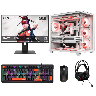 Dragos DRx9982 Ryzen 7 5700 16GB 512GB NVMe 16GB RX 9070XT 24.5 İnç 300Hz 1ms Oyuncu Oem Paket - 1