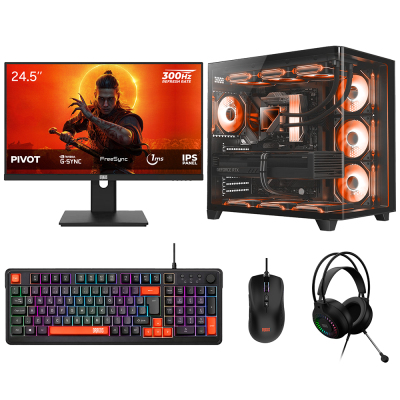 Dragos DRx9985 Ryzen 5 7600 16GB 512GB NVMe 16GB RX 9070XT 24.5 İnç 300Hz 1ms Oyuncu Oem Paket - 1