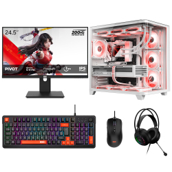 Dragos DRx9987 Ryzen 5 7600 16GB 512GB NVMe 16GB RX 9070XT 24.5 İnç 200Hz 1ms Oyuncu Oem Paket - 1