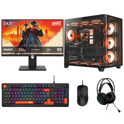 Dragos DRx9996 Ryzen 7 7700 16GB 512GB NVMe 16GB RX 9070XT 24.5 İnç 200Hz 1ms Oyuncu Oem Paket - 1