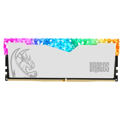 Dragos EdgeHorizon N 8GB DDR4 3200MHZ Beyaz Soğutuculu RGB Ram - 1