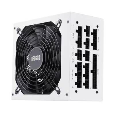 Dragos EnergyFlow DRG1000W 13.5Cm Fan 1000W 80+ Gold PCIe Gen 5.0 ATX 3.0 Full Modüler PSU Beyaz - 3