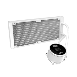 Dragos FrostBite V2 Dijital Isı Göstergeli ARGB 240mm Beyaz İşlemci Sıvı Soğutucu - 7
