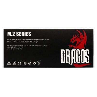 Dragos Gyro M2SSD2280/256G M2SATA 500/450Mbs 256GB M2 SSD - 2