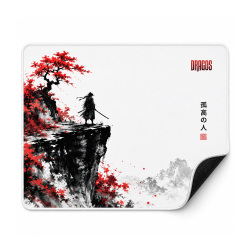 Dragos Lone Ronin 50x40 cm Large Gaming Mousepad (Beyaz) - 2