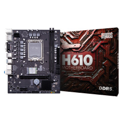 Dragos Pro H610D-5 M.2 Sata Ddr5 6000MHz Usb 3.2 Hdmi Dp Vga Ses G.Lan 1700P Anakart - 1