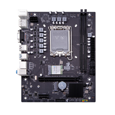 Dragos Pro H610M-E M.2 Sata WI-FI+BT Ddr4 3200MHz Usb 3.2 Hdmi Dp Vga Ses G.Lan 1700P Anakart - 2