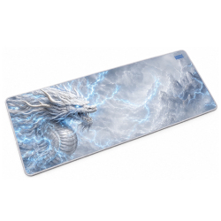 Dragos Raijin 90x40 cm XXL Gaming Mousepad (Beyaz) - Dragos (1)