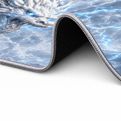 Dragos Raijin 90x40 cm XXL Gaming Mousepad (Beyaz) - 3