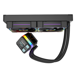 Dragos Rock LCD Ekranlı 240mm ARGB Siyah İşlemci Sıvı Soğutucu - Dragos (2)