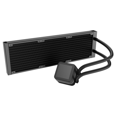 Dragos Rock LCD Ekranlı 360mm ARGB Siyah İşlemci Sıvı Soğutucu - 5