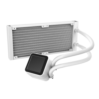 Dragos Rock LCD Ekranlı 240mm ARGB Beyaz İşlemci Sıvı Soğutucu - 5