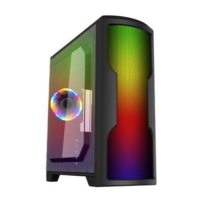 Dragos Shining Rainbow USB 3.0 500W 600W 80+ Plus ATX Bilgisayar Kasası - 1