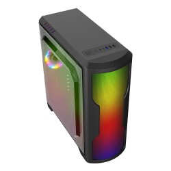 Dragos Shining Rainbow USB 3.0 500W 600W 80+ Plus ATX Bilgisayar Kasası - 3