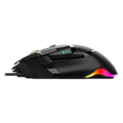 Dragos XM92 20000 DPI Kablolu Siyah RGB Oyuncu Mouse - 3