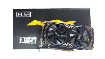 Elsa GTX1050Ti Nvidia GDDR5 128Bit Dvi.Hdmi.Display Çift Fan 4GB Gaming Ekran Kartı - 1