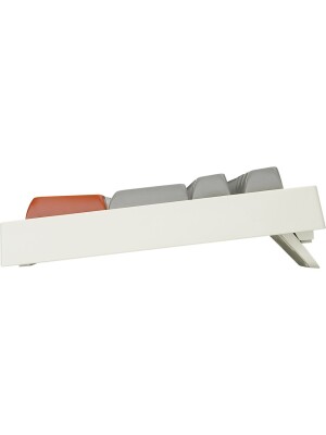 Everest KM-78 Rena Krem/Gri/Kahve Kablosuz 2.4 + BT RGB Aydınlatmalı Sessiz Q Klavye Mouse Set - 3