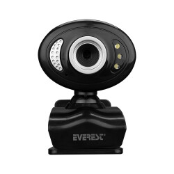 Everest SC-826 0.3 Mp 640x480 Mikrofonlu Ledli Webcam - Everest (1)