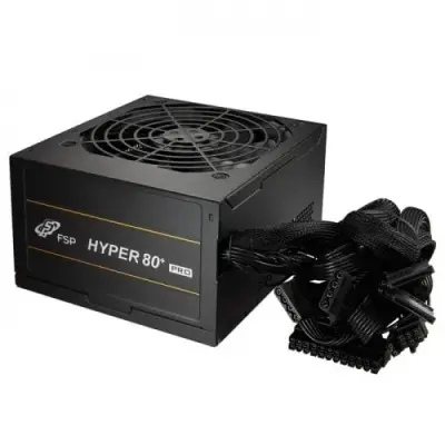 FSP Vento VG3400S RGB Temperli Cam Mesh Siyah ATX Hyper Pro H3-650 80+ Bronze Gaming Kasa - 3