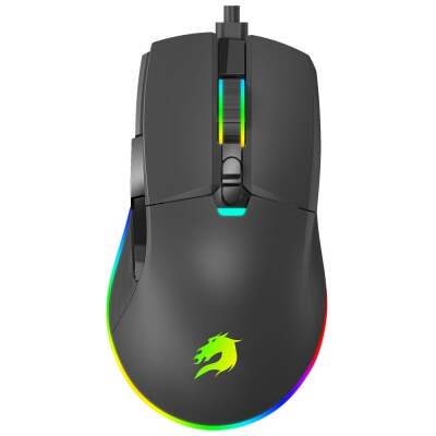 GameBooster GB-M12B M12 Vital 12800 DPI Usb Kablolu Siyah Gaming Optik Mouse RGB - 1