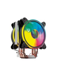 Gametech Hd6.2 Pro Cpu Soğutucu 2X12 cm LED Fan INTEL-AMD-2011 Soket - 1