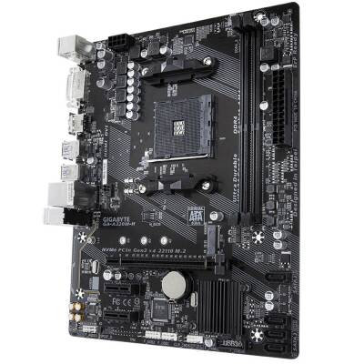Gigabyte GA-A320M-H Sata,M2 Ddr4 2133MHz Usb 3.1 Dvi Hdmi Ses G.Lan Am4 Anakart - 3