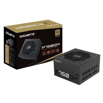 Gigabyte GP-P750GM 12Cm Fan 750W 80+ Gold Full Modüler Psu - 1