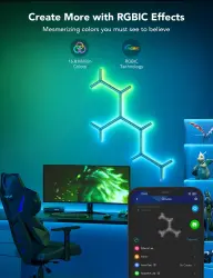 Govee 7 Parça Y Panel Duvar Aydınlatması H6065301 - Govee (1)