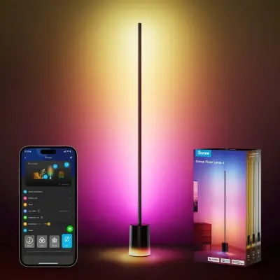 Govee Ayaklı Lamba 2 RGBICWW Akıllı Dikey Aydınlatma (Wi-Fi ve Bluetooth Destekli, Alexa ve Google Assistant Uyumlu) H607C311 - 2