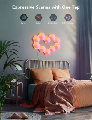 Govee Glide Hexa Pro LED Panel Aydınlatma H6066302 - 2