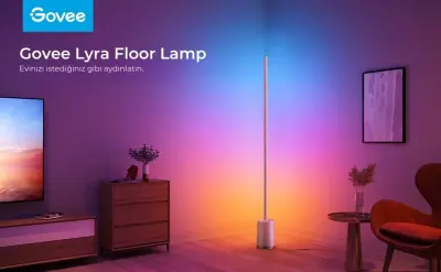 Govee Lyra RGBICWW Köşe Lambası-Gri H6072382 - 1