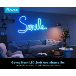 Govee Neon LED Şerit 2.Nesil (5M) Beyaz H61D5301 - Govee (1)