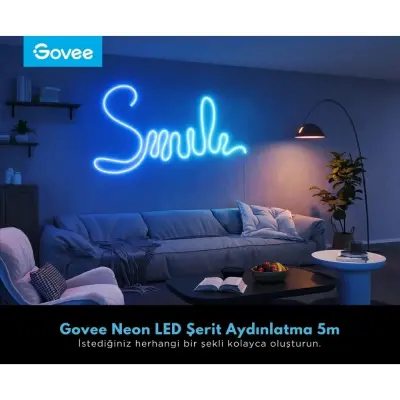 Govee Neon LED Şerit 2.Nesil (5M) Beyaz H61D5301 - 2