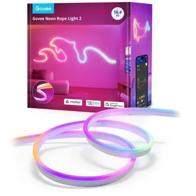 Govee Neon LED Şerit 2.Nesil (5M) Beyaz H61D5301 - 1