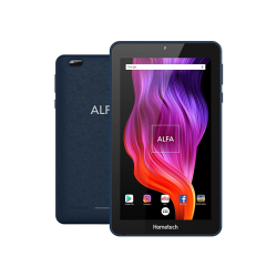 Hometech Alfa 7LM 4 Çekirdek 7 inç IPS Ekran Bluetooth WiFi Webcam Safir Mavi Android Tablet - Hometech