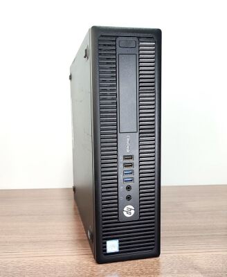 HP 800 G1 İ5 4.NESİL 16 GB DDR3 RAM 256 GB SSD WİN10 DP/VGA MASAÜSTÜ BİLGİSAYAR (2.EL YATAY KASA) 19