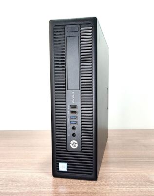 HP 800 G1 İ5 4.NESİL 16 GB DDR3 RAM 256 GB SSD WİN10 DP/VGA MASAÜSTÜ BİLGİSAYAR (2.EL YATAY KASA) 22