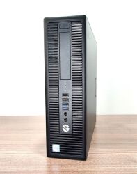 HP 800 G1 İ5 4.NESİL 8 GB DDR3 RAM 256 GB SSD WİN10 DP/VGA MASAÜSTÜ BİLGİSAYAR (2.EL YATAY KASA) 19