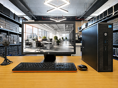 HP 800 G1 İ7 4.NESİL 16 GB RAM DDR3 256 GB SSD 22