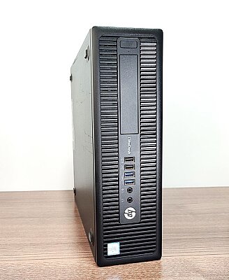HP 800 G2 İ5 6.NESİL 8 GB RAM DDR4 256 GB SSD WİN10 DP/VGA MASAÜSTÜ BİLGİSAYAR (2.EL YATAY KASA)+23.8