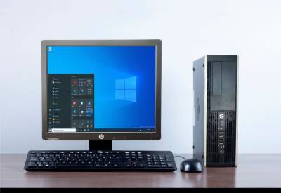 HP Compaq 8300 Elite i5 3470 3.Gen 16Gb Ddr3 128Gb SSD O/B Vga Win7 Pro Masaüstü Bilgisayar 17
