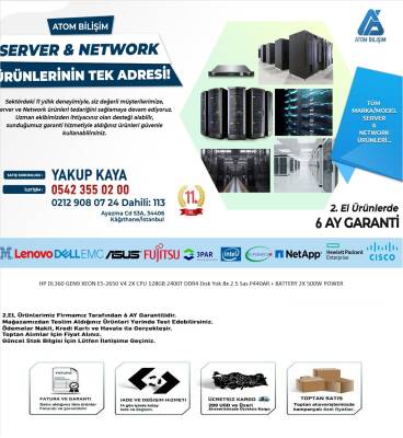 2.EL HP DL360 GEN9 XEON E5-2650 V4 2X CPU 128GB 2400T DDR4 Dısk Yok 8x 2.5 Sas P440AR + BATTERY 2X 500W POWER - 2
