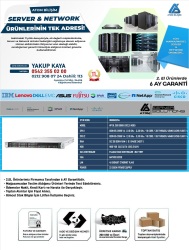 HP DL360 GEN9 XEON E5-2695 V4 2X CPU 8X64GB 2400T 512GB RAM HDD YOK 8X 2,5 BAY P440AR + BATTERY 2X 500W POWER - 2