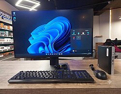 Hp EliteDesk 400 G4 i5 8.Gen 8Gb Ddr4 256GB NVMe O/B DP/VGA 27