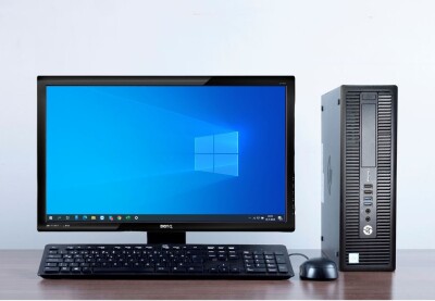 2.EL Hp Elitedesk 800 G1 i5 4570 4.Gen 16Gb Ddr3 256Gb SSD O/B Vga Masaüstü Bilgisayar(Yatay 2.El) 19