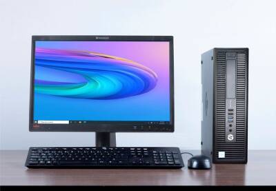 Hp Elitedesk 800 G1 i5 4570 4.Gen 16Gb Ddr3 256Gb SSD O/B Vga Masaüstü Bilgisayar(Yatay 2.El) 22